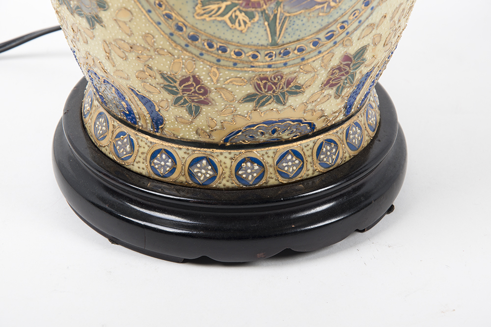 Gilded Ginger Jar Lamp