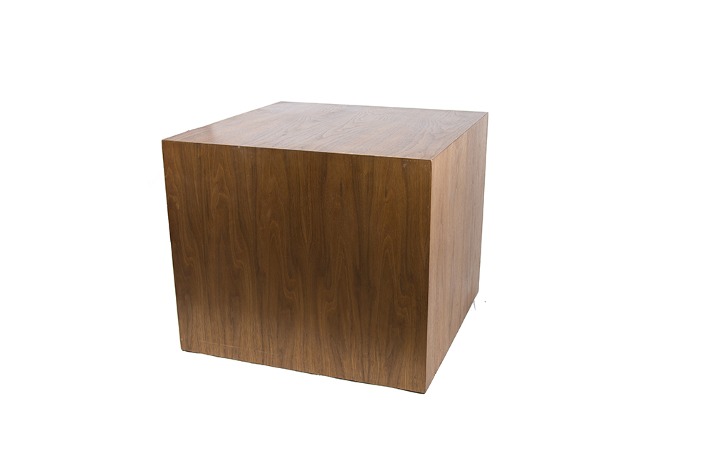 Oak Veneer Side Table