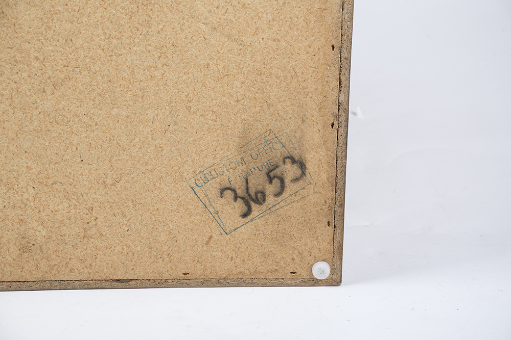 Oak Veneer Side Table