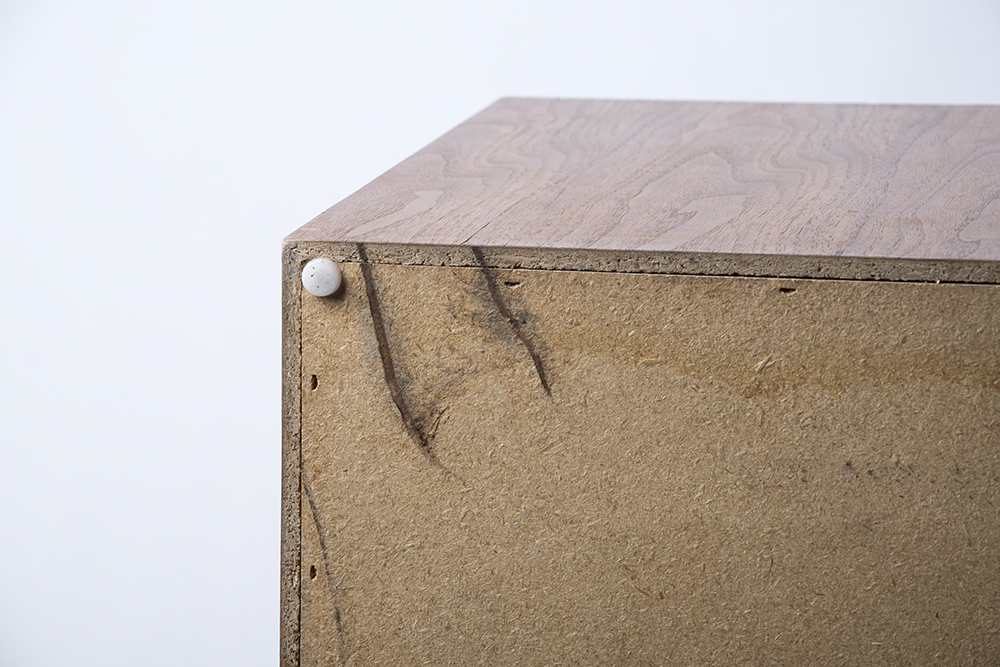 Oak Veneer Side Table