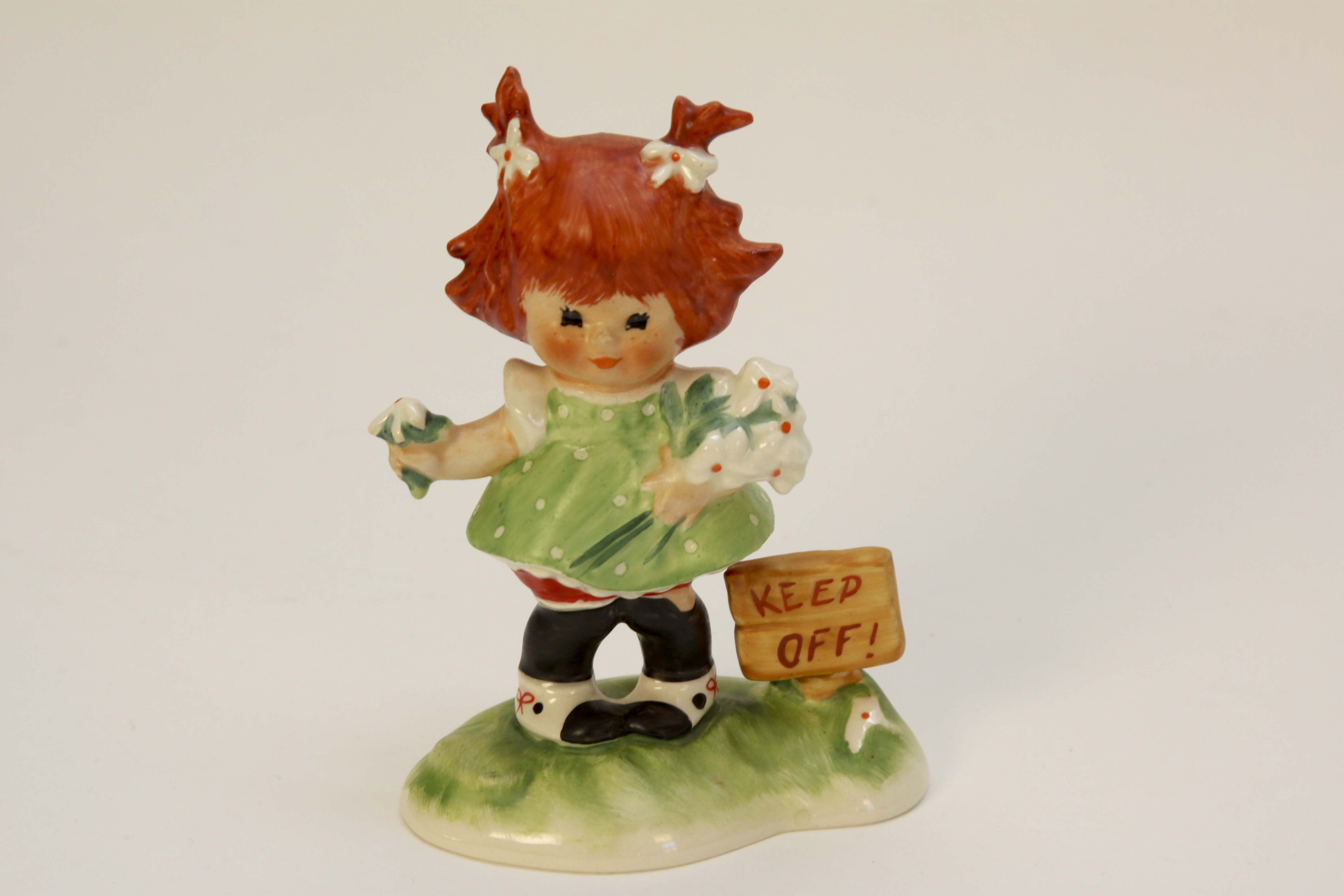 Pair of Vintage Goebel Girl Figurines by Charlot Byj