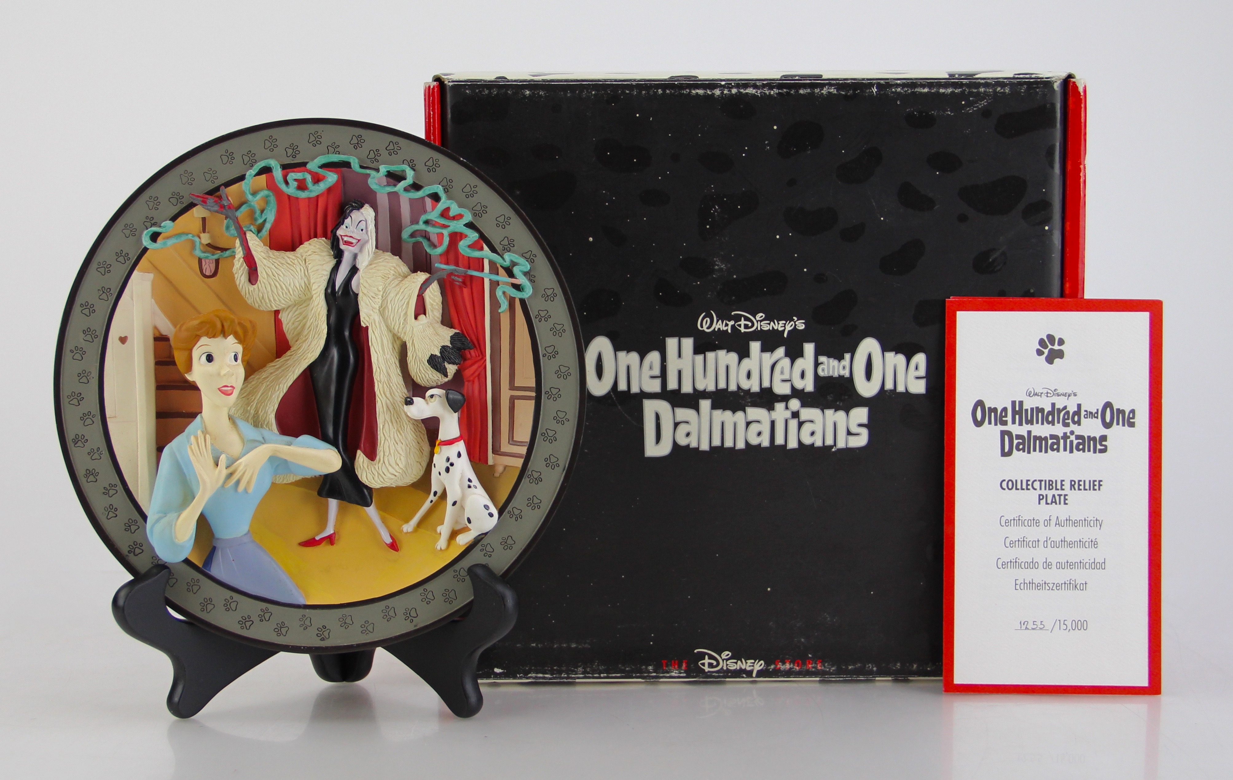 Disney Character Plates in Original Boxes