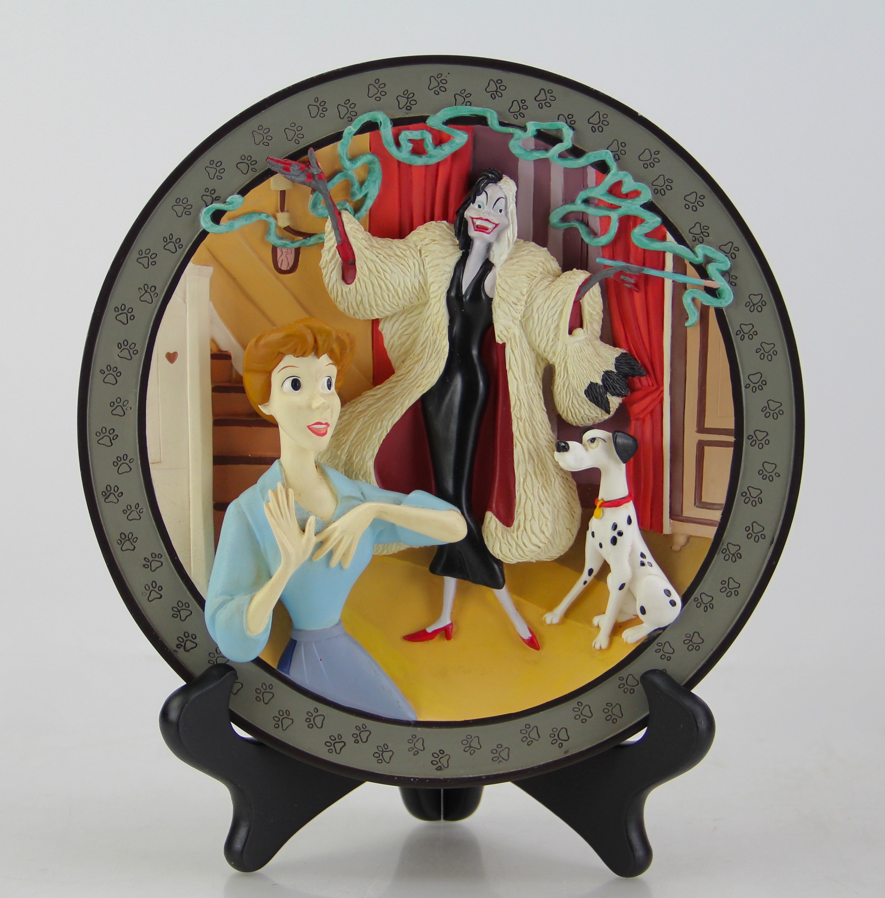 Disney Character Plates in Original Boxes