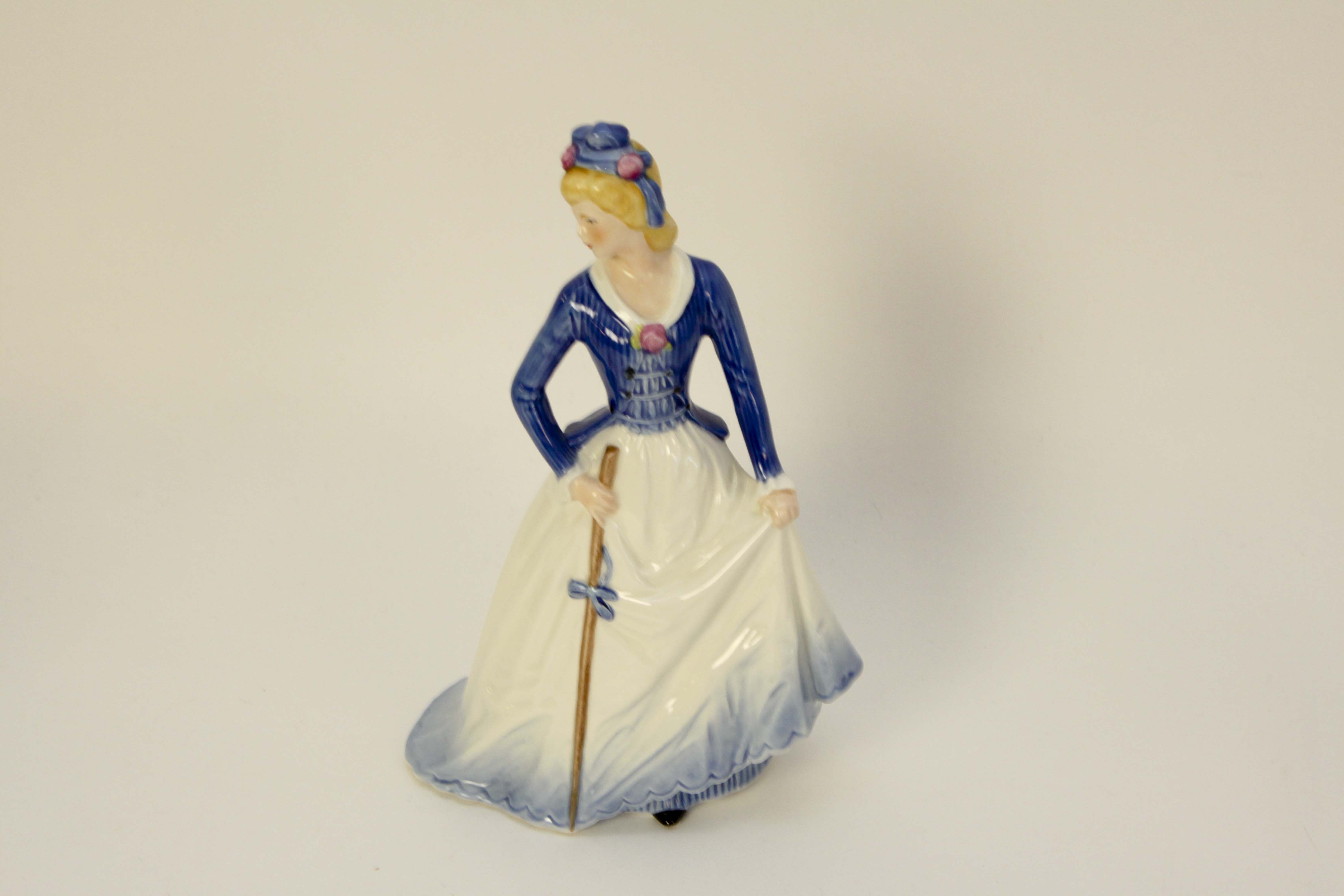 Three Goebel Porcelain Fashion On Parade Lady Figurines