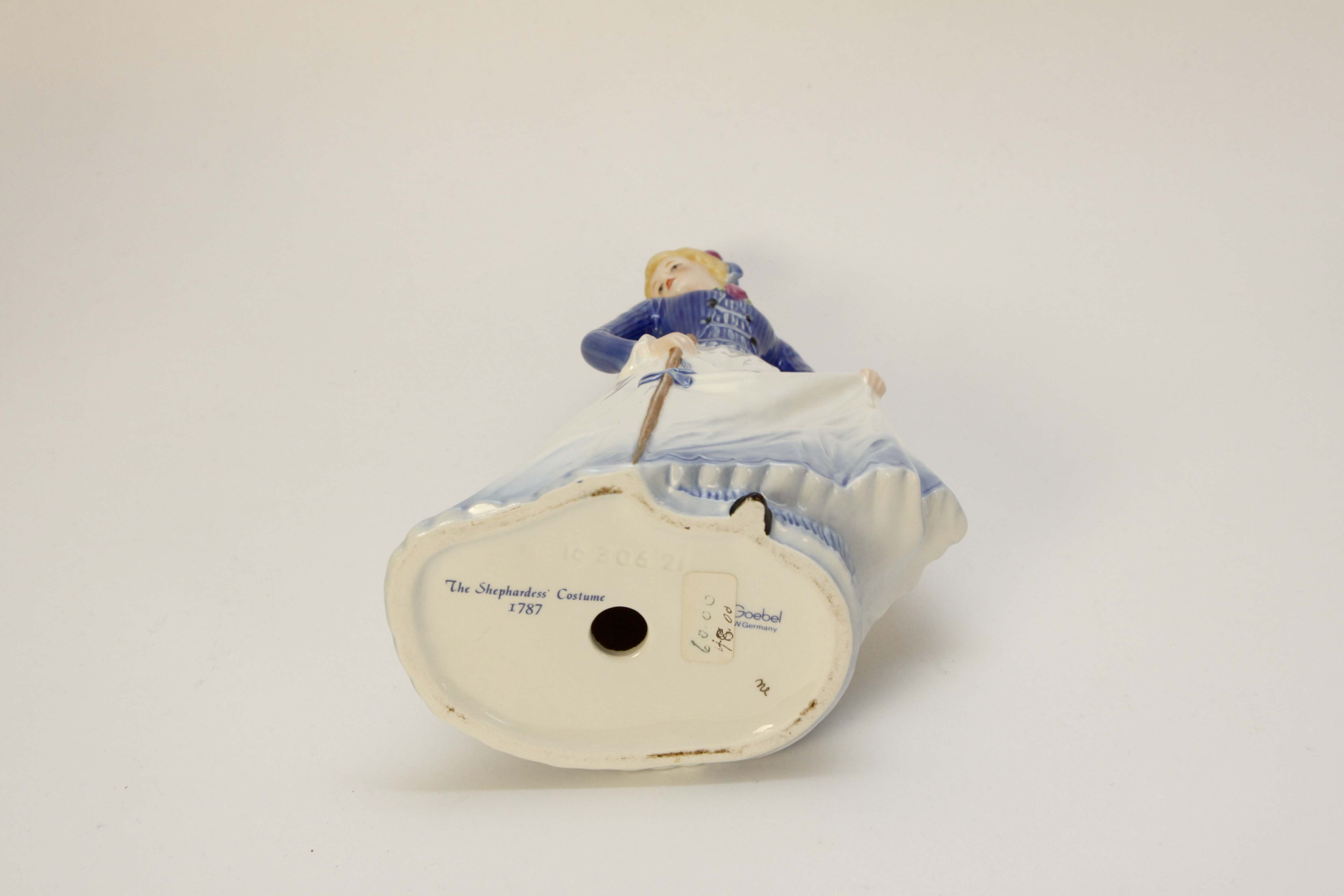 Three Goebel Porcelain Fashion On Parade Lady Figurines