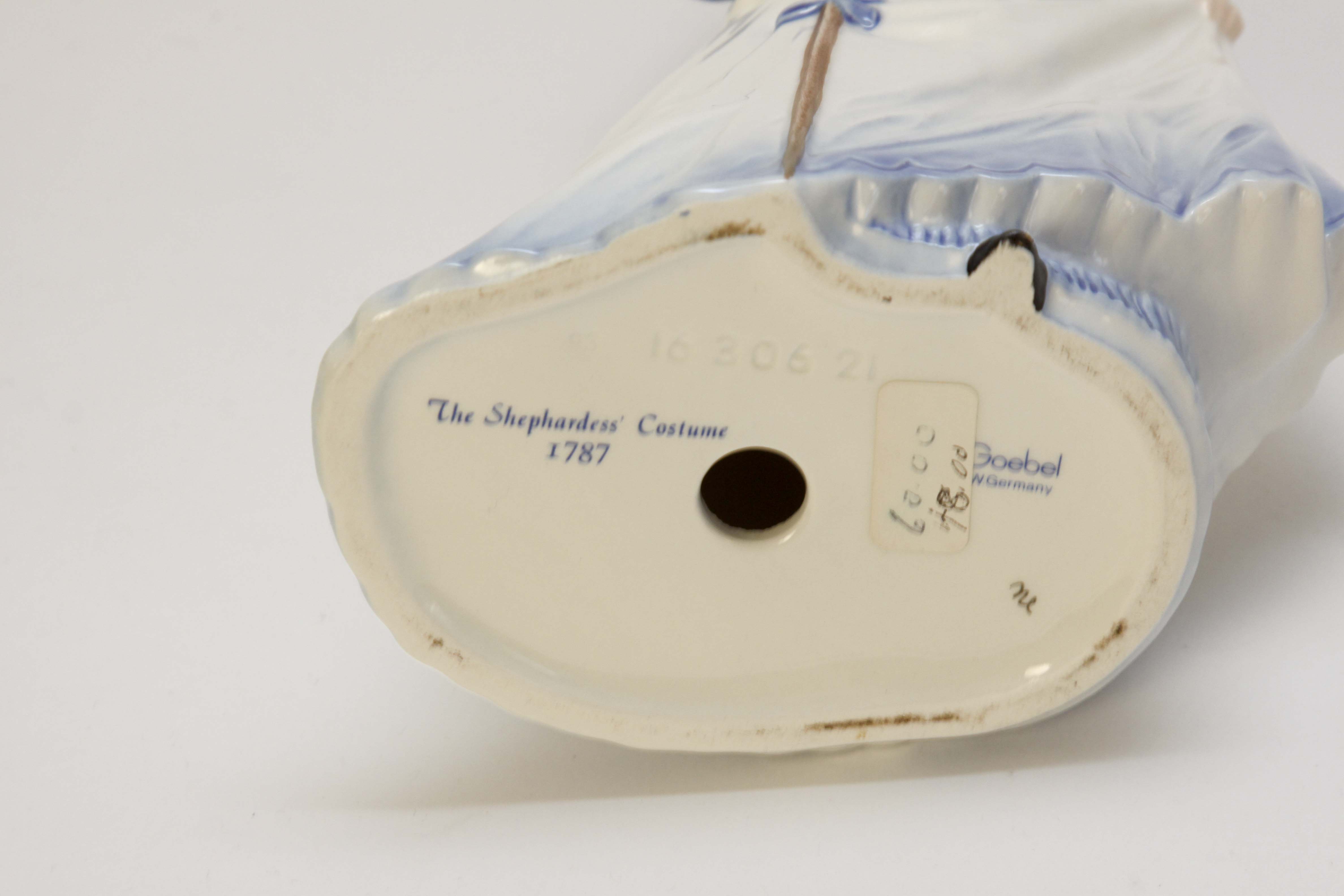 Three Goebel Porcelain Fashion On Parade Lady Figurines