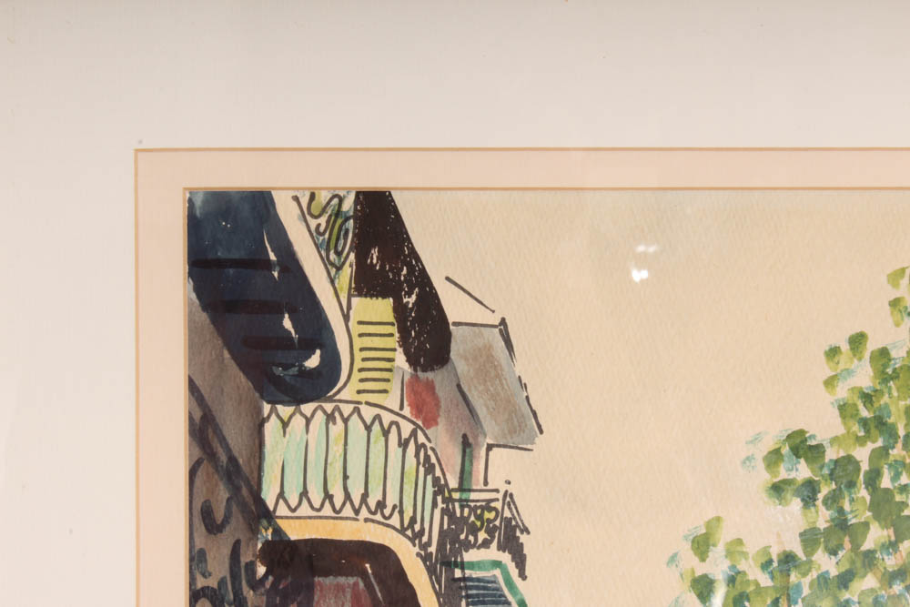 Signed Watercolor Paintings By William Collins