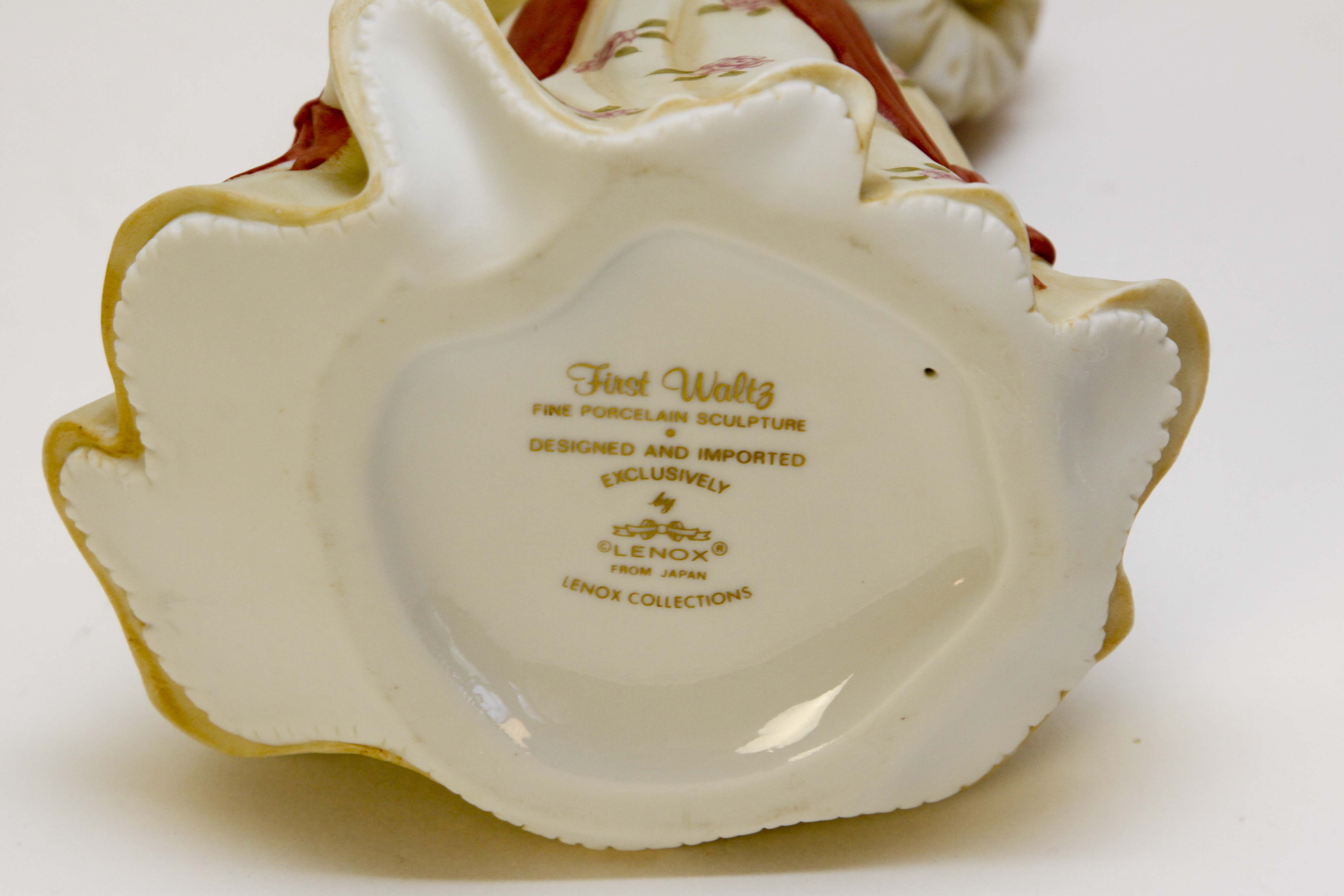 Pair of Lenox Porcelain Lady Figurines