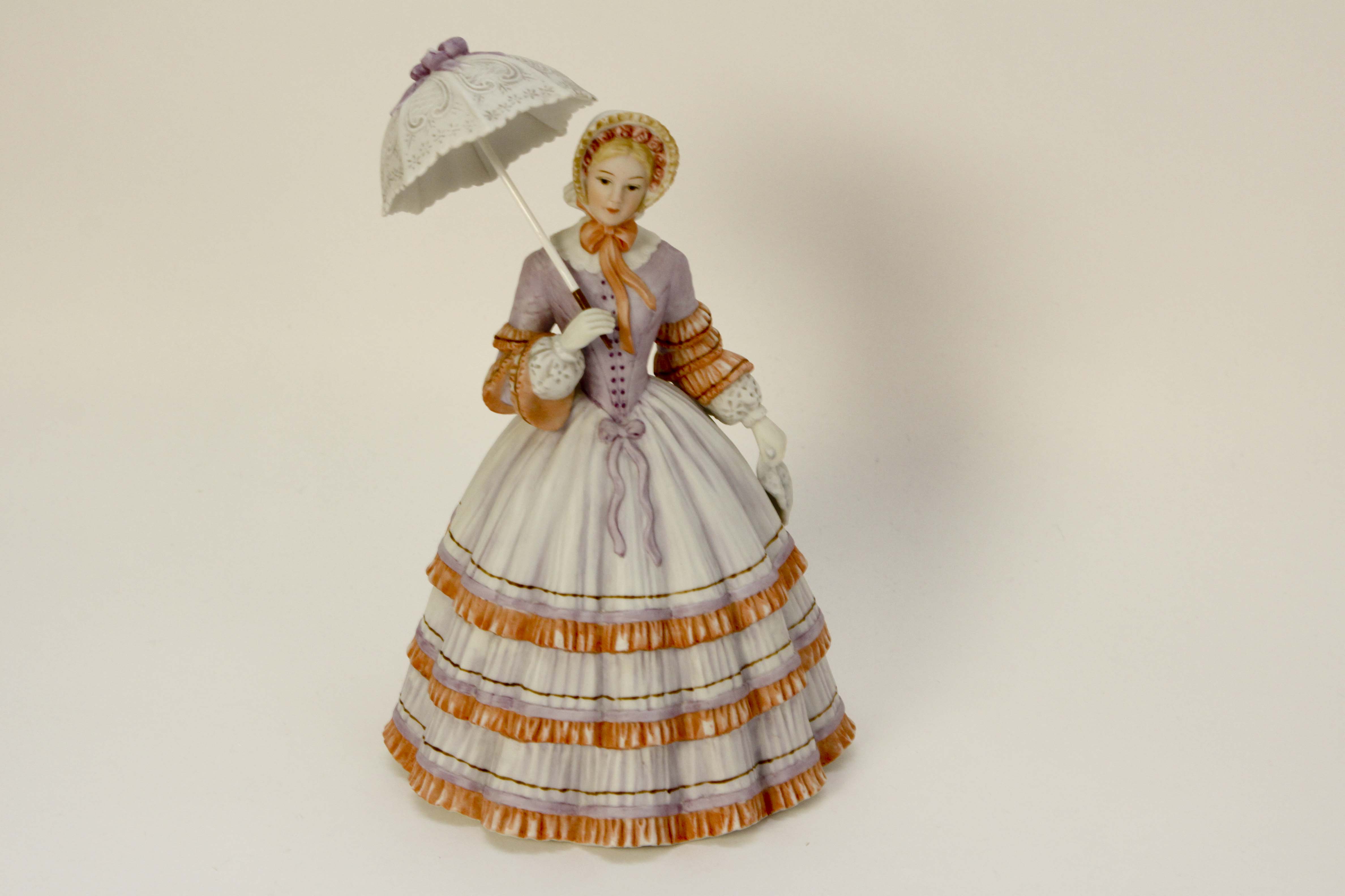 Pair of Lenox Porcelain Lady Figurines