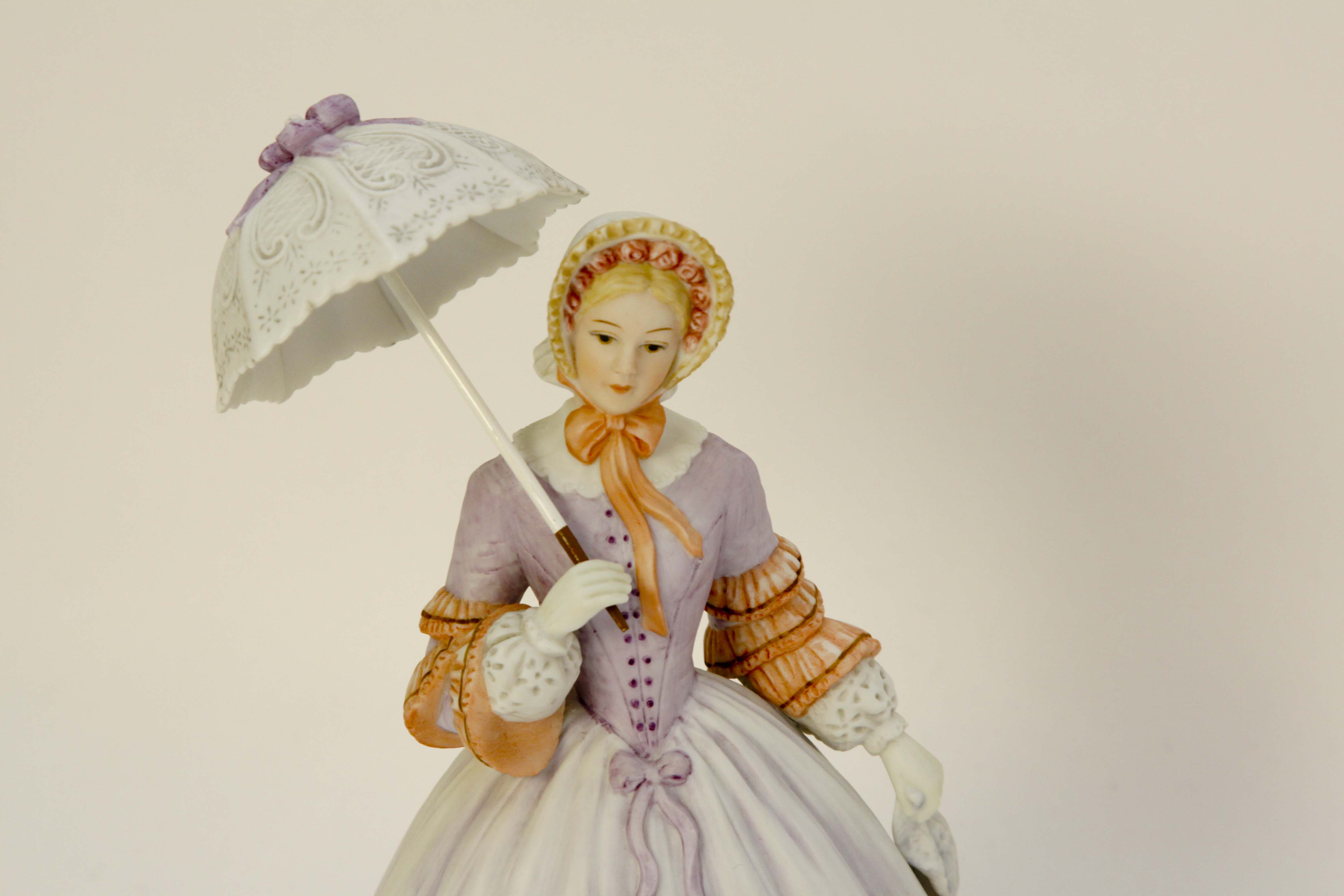 Pair of Lenox Porcelain Lady Figurines