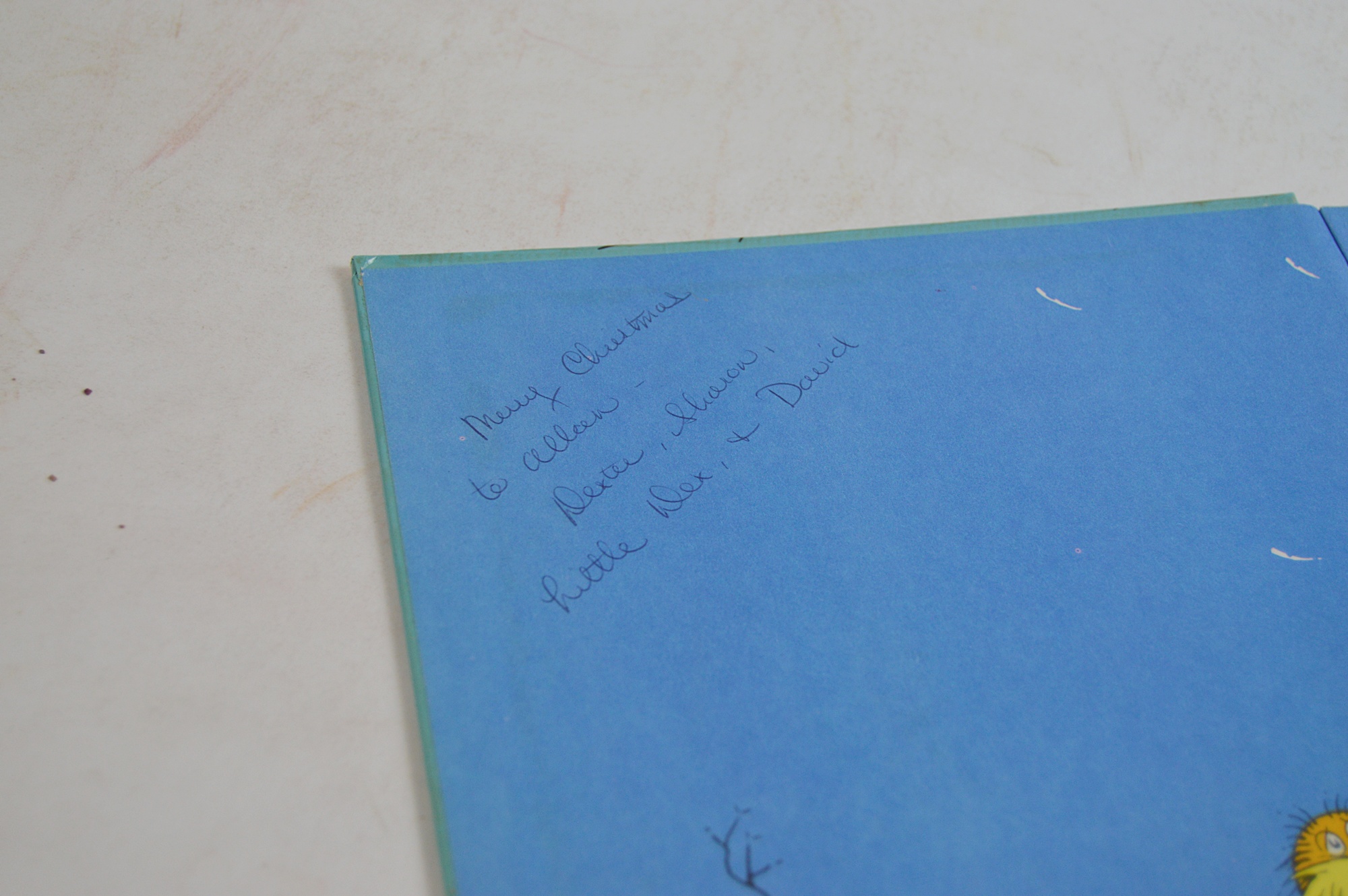 First Edition Copy of "The Lorax" by Dr. Seuss