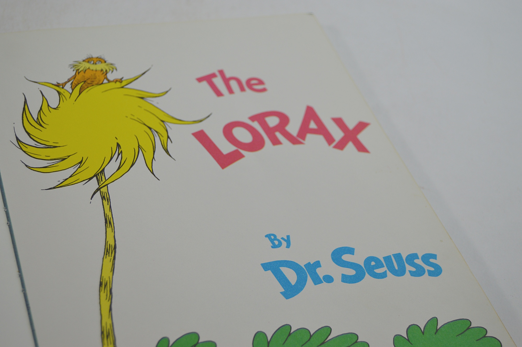 First Edition Copy of "The Lorax" by Dr. Seuss