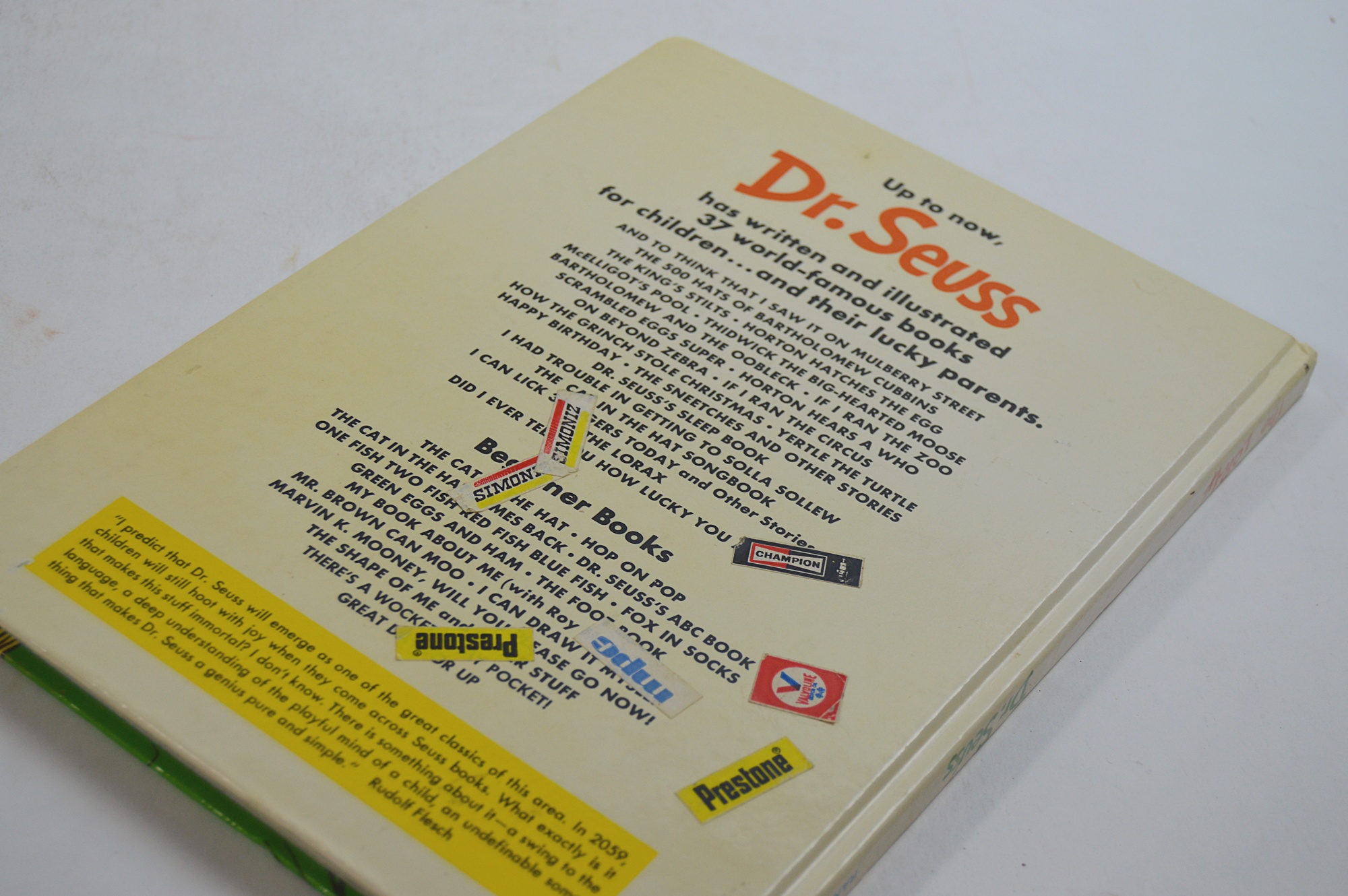 First Edition Copy of "The Lorax" by Dr. Seuss
