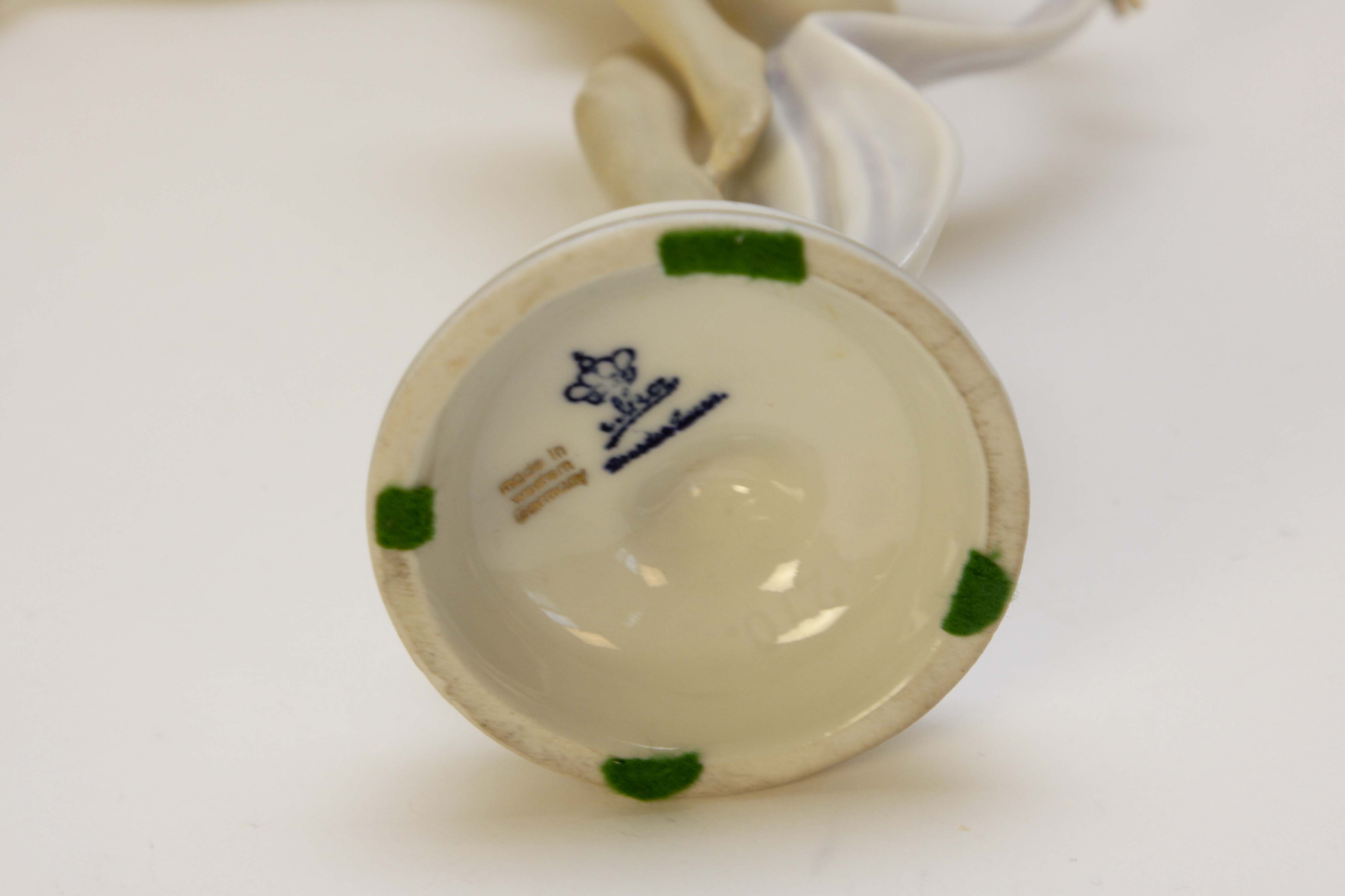 Vintage Dresden Female Nude Porcelain Figurine