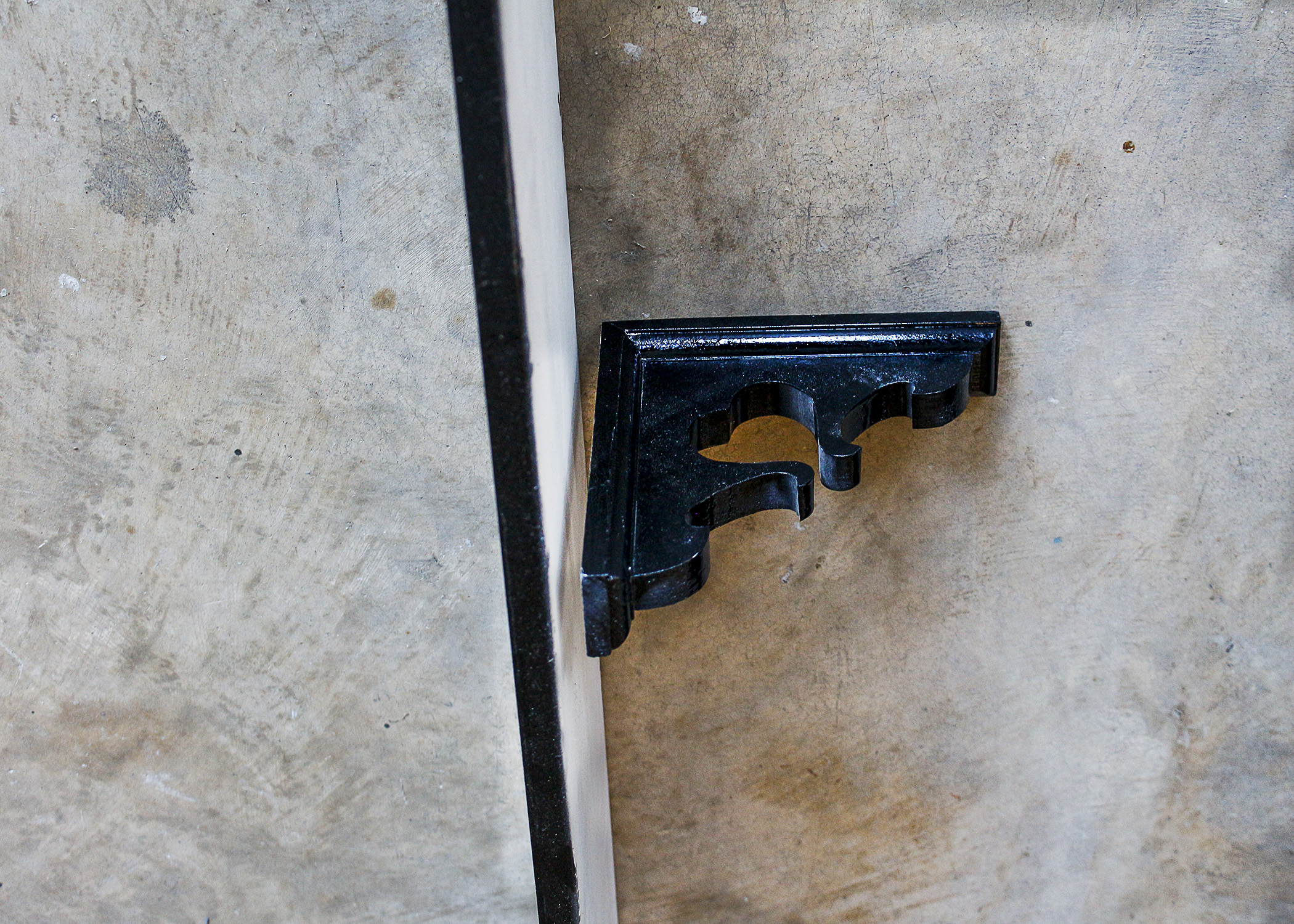 Pair of Eight Foot Wall Shelves