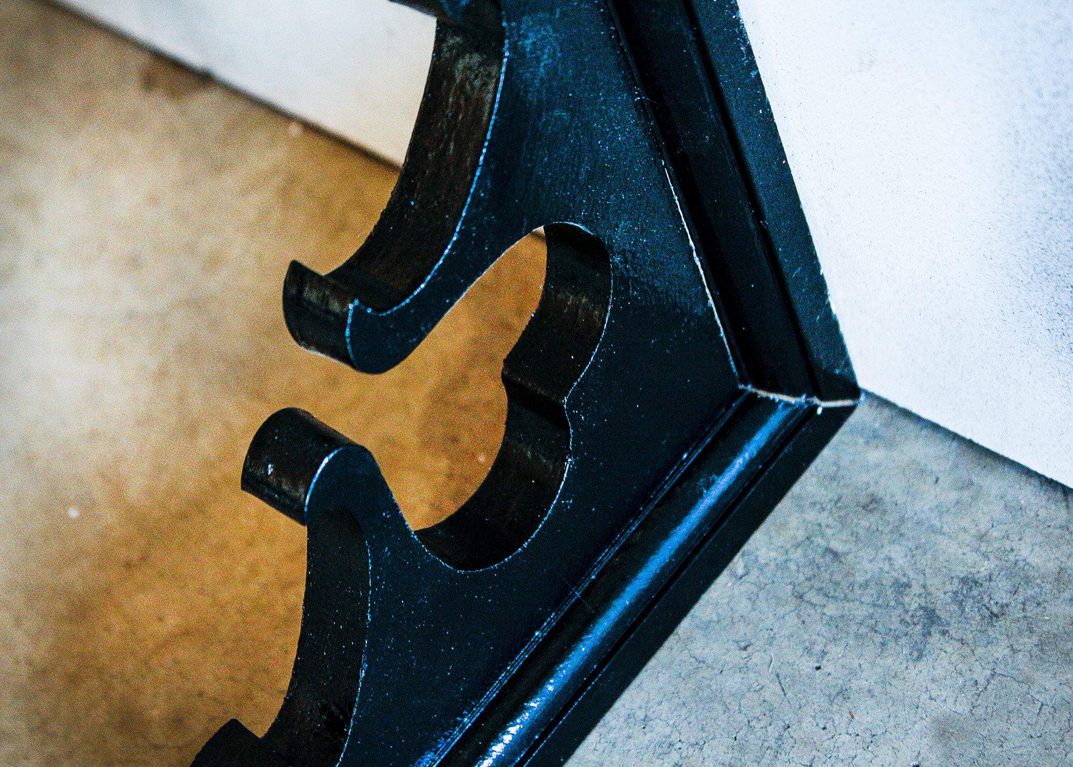 Pair of Eight Foot Wall Shelves