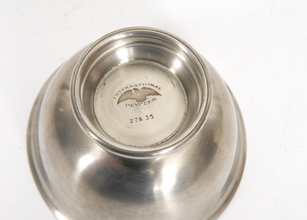 Pewter Tea Set and Trays