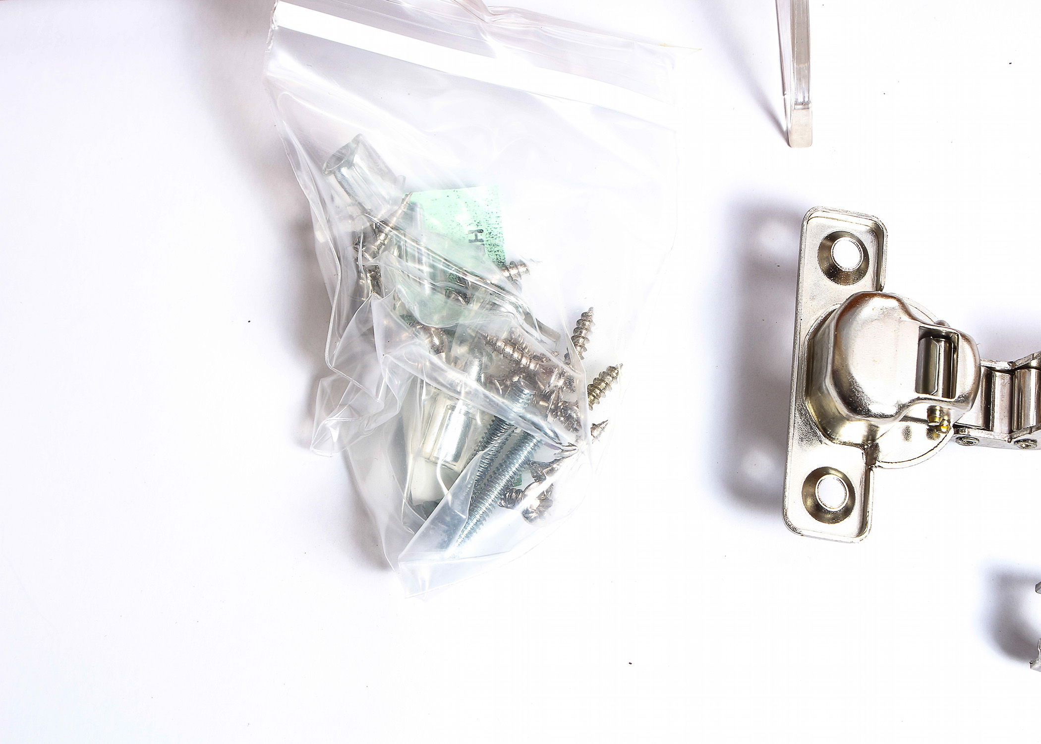 Set of Four Glass Cabinet Doors