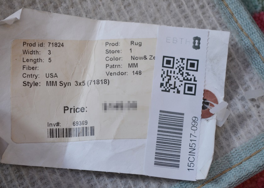 Mary Kay and Ashley Bamboo Machine Woven Synthetic Area Rug