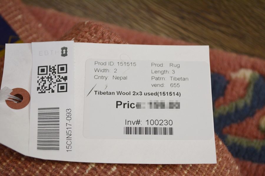 Tibetan Style Chinese Dragon Woven Pile Wool Area Rug