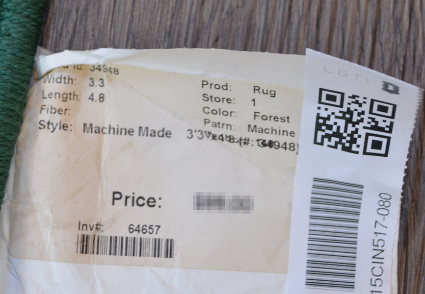 Poinsetta Machine Woven Area Rug