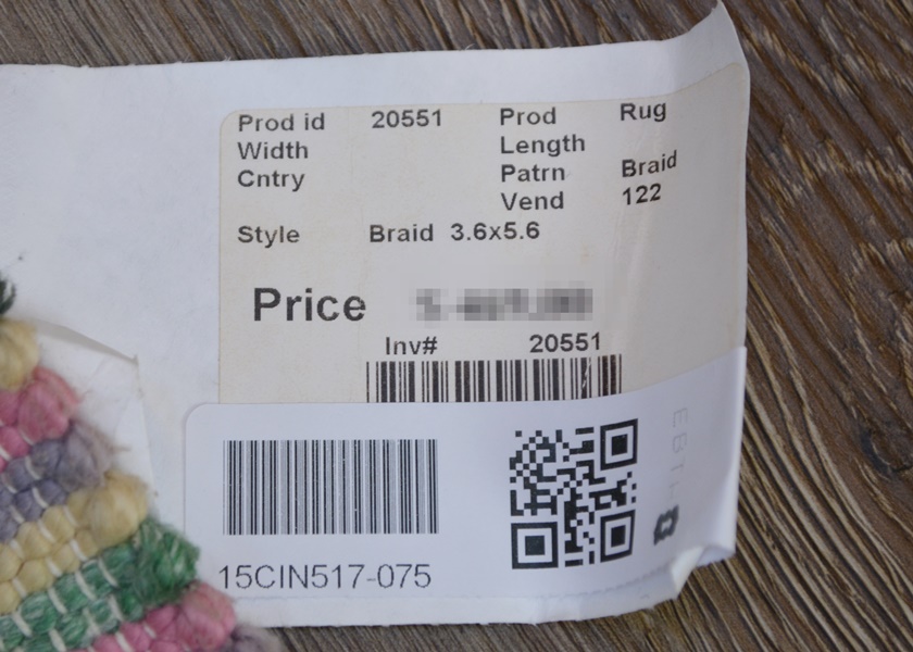 Spring Cotton Braided Rag Rug