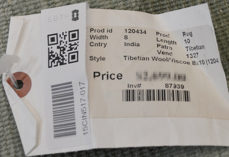 Indo-Nepalse Contemporary Wool Area Rug