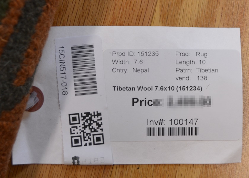 Bidjar Style Tibetan Woven Vibrant Wool Area Rug