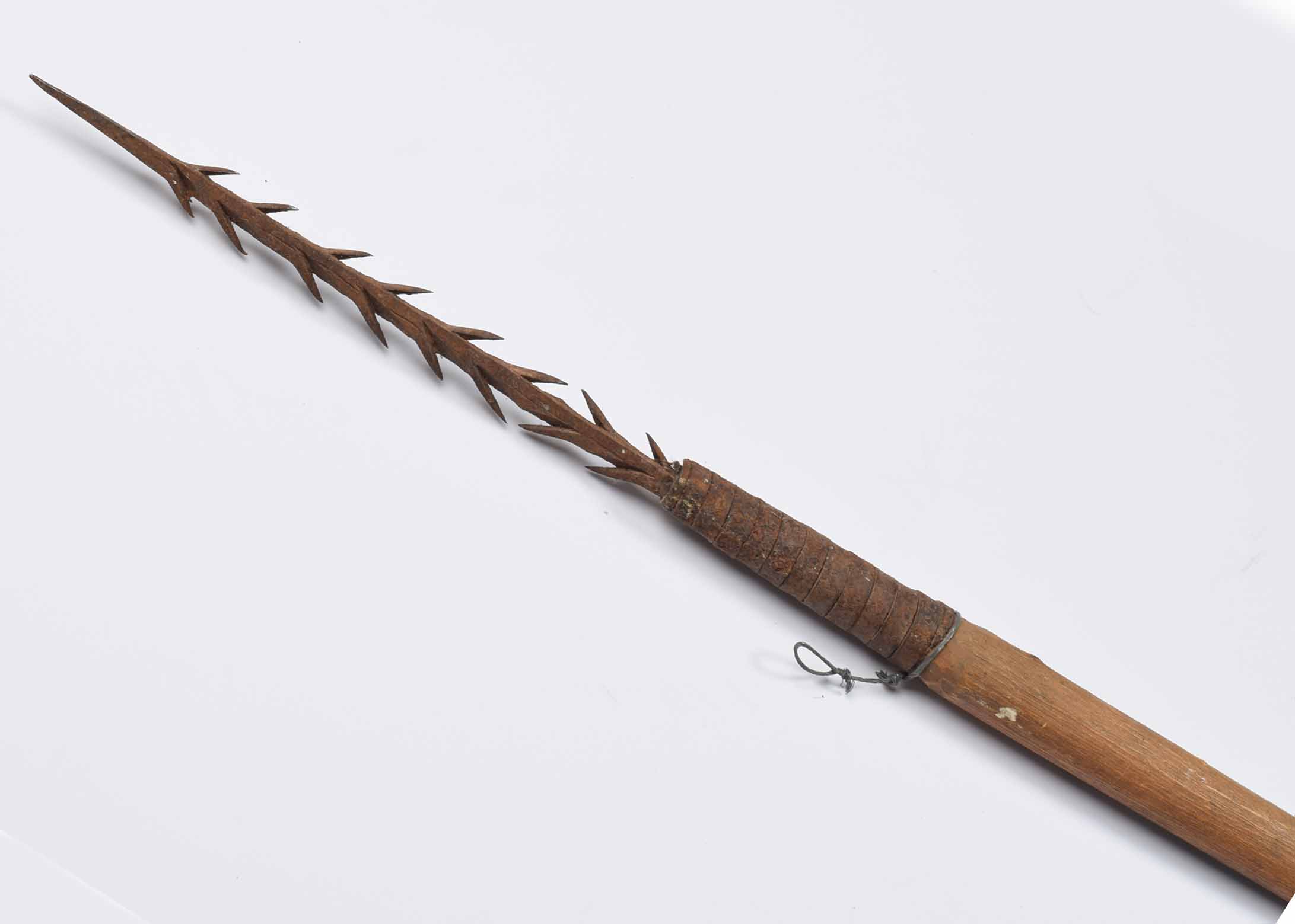Antique African Barbed Spear