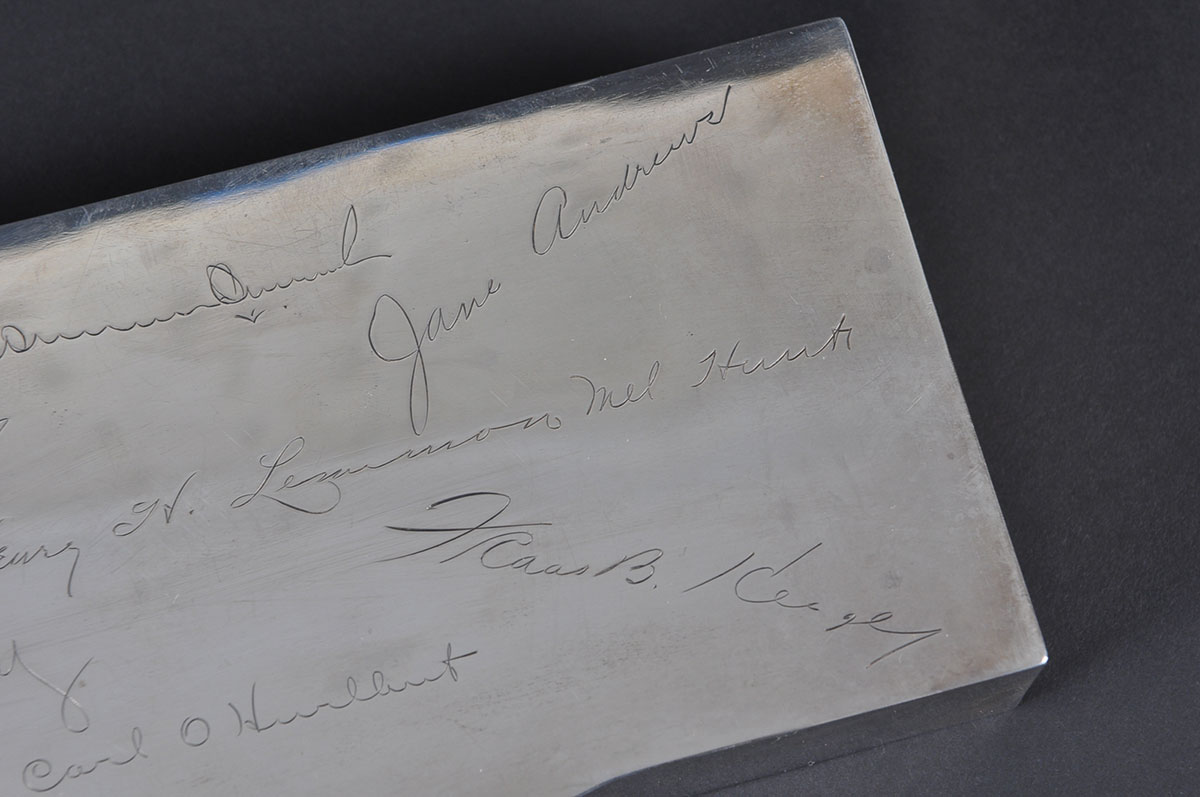 Weighted Sterling Silver Trinket Box with Cedar Liner