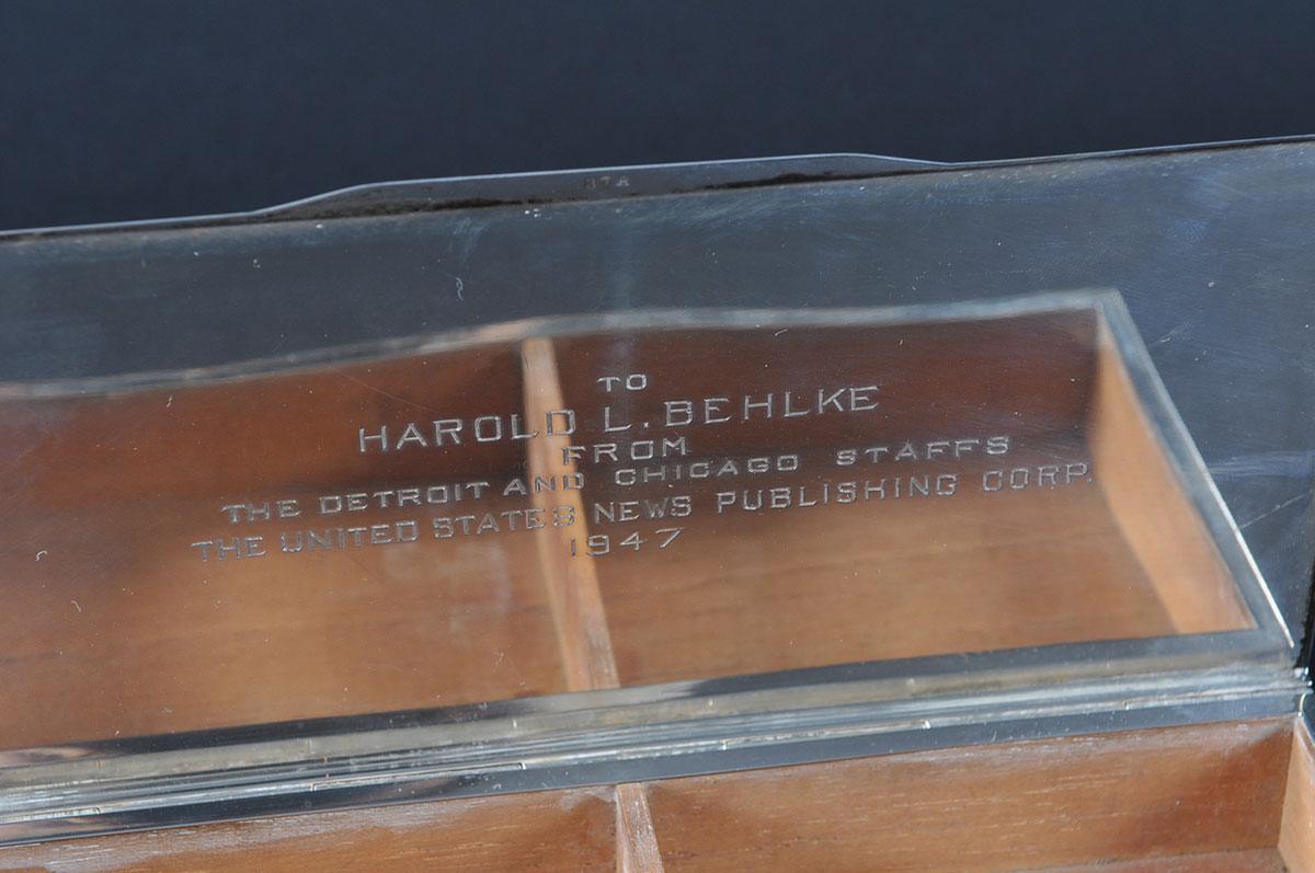 Weighted Sterling Silver Trinket Box with Cedar Liner