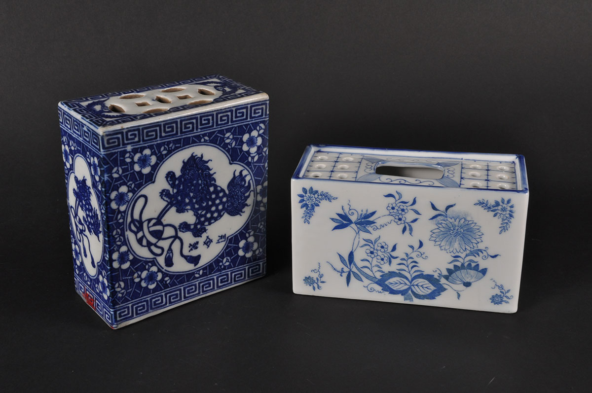 Collection of Serving Items and Decor