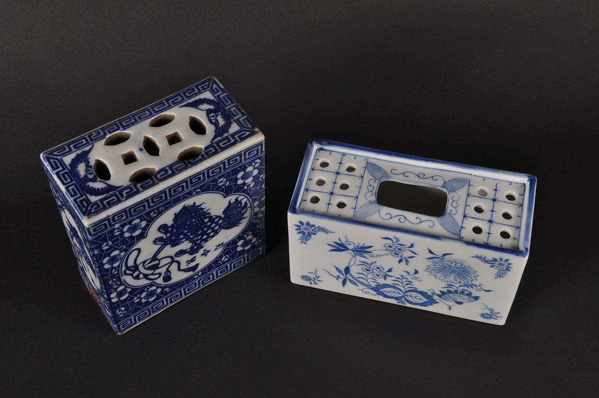 Collection of Serving Items and Decor