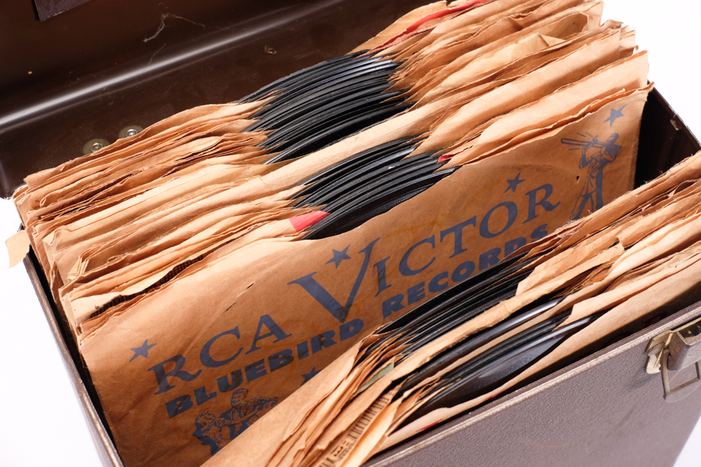 Collection of Vintage 78 RPM Records