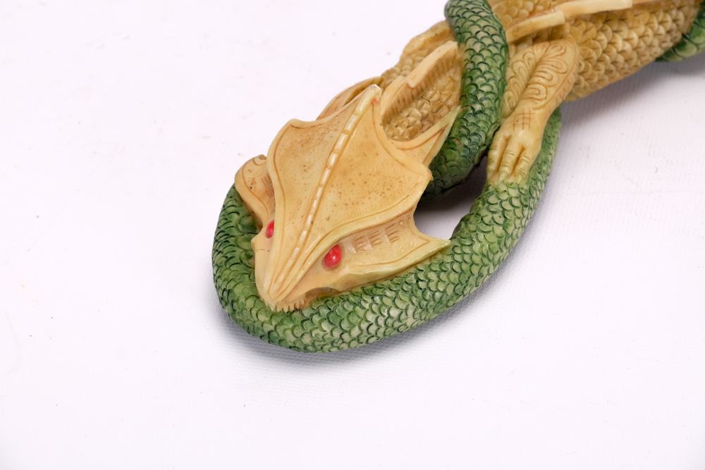 Trio of Decorative Fantasy Serpent Swords