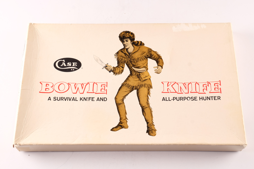 Case Bowie Hunter Survival Knife and Sheath