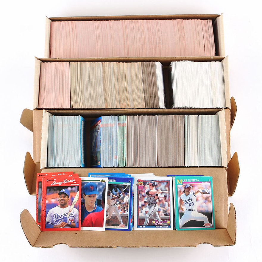 1980s and 1990s Baseball Trading Cards