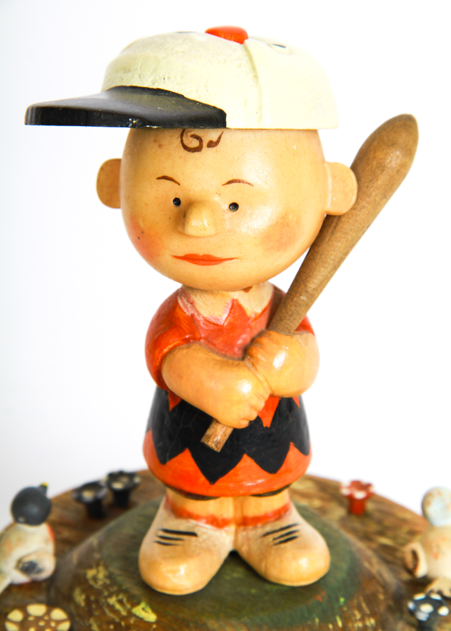 Vintage Charlie Brown Baseball Music Box