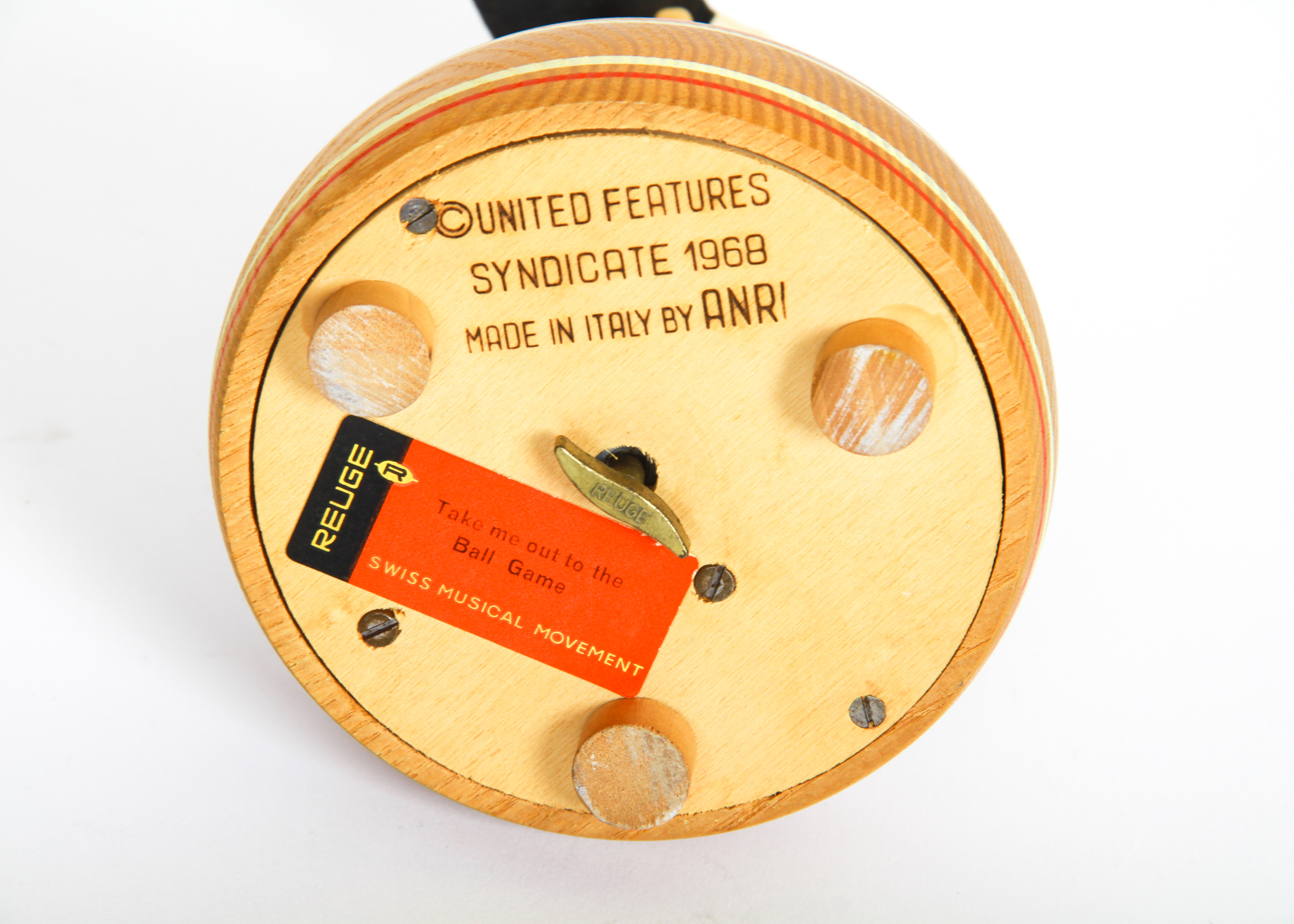 Vintage Charlie Brown Baseball Music Box