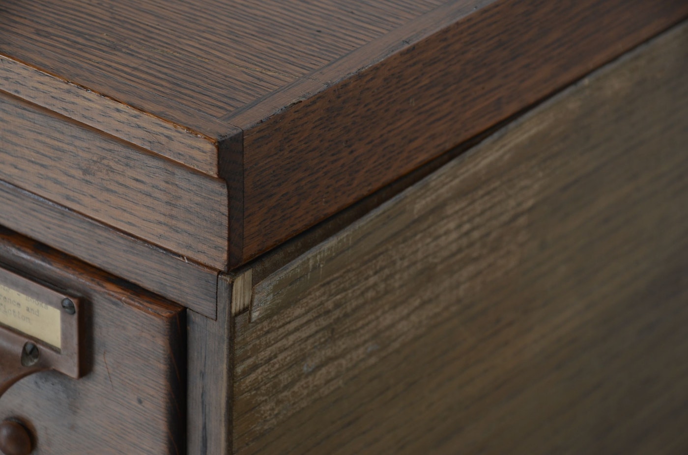 Vintage Library Card Catalog | EBTH