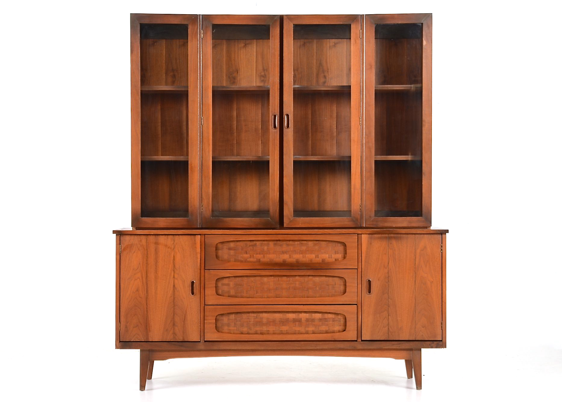 Danish Modern Teak Buffet with Hutch