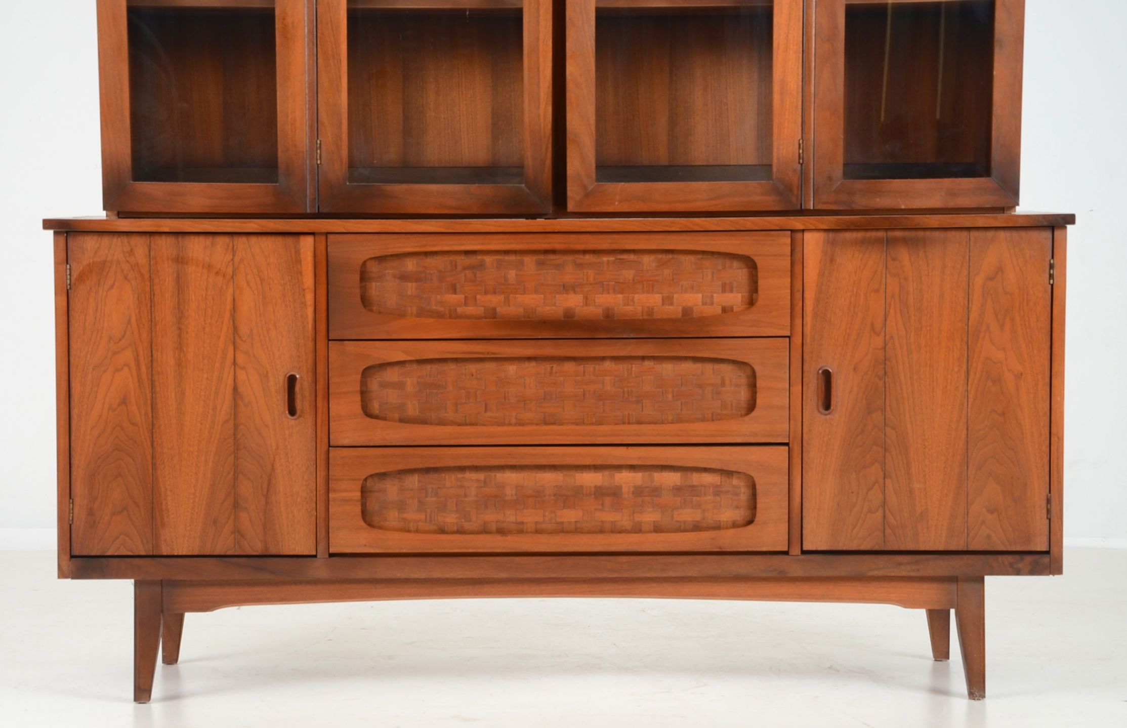 Danish Modern Teak Buffet with Hutch