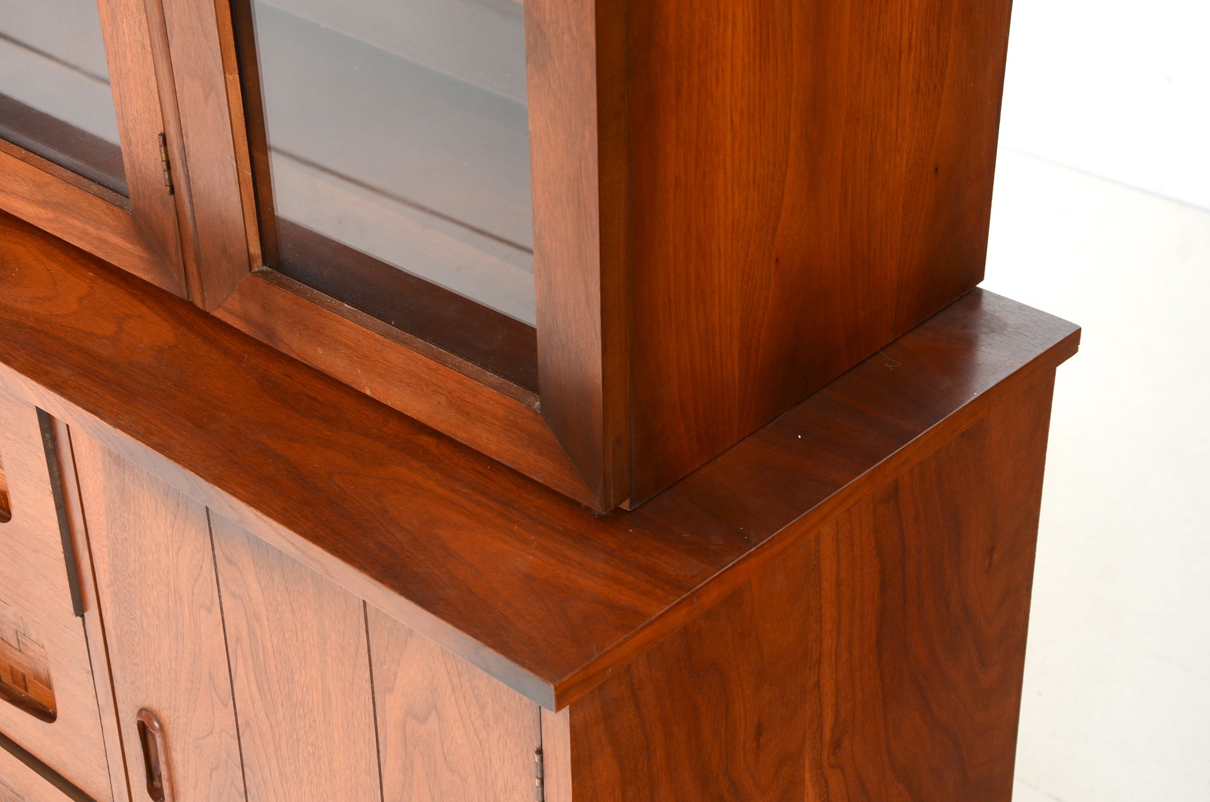 Danish Modern Teak Buffet with Hutch