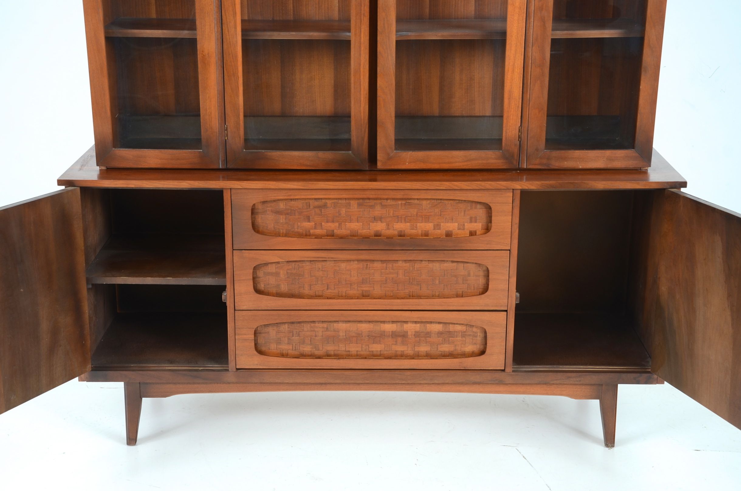 Danish Modern Teak Buffet with Hutch