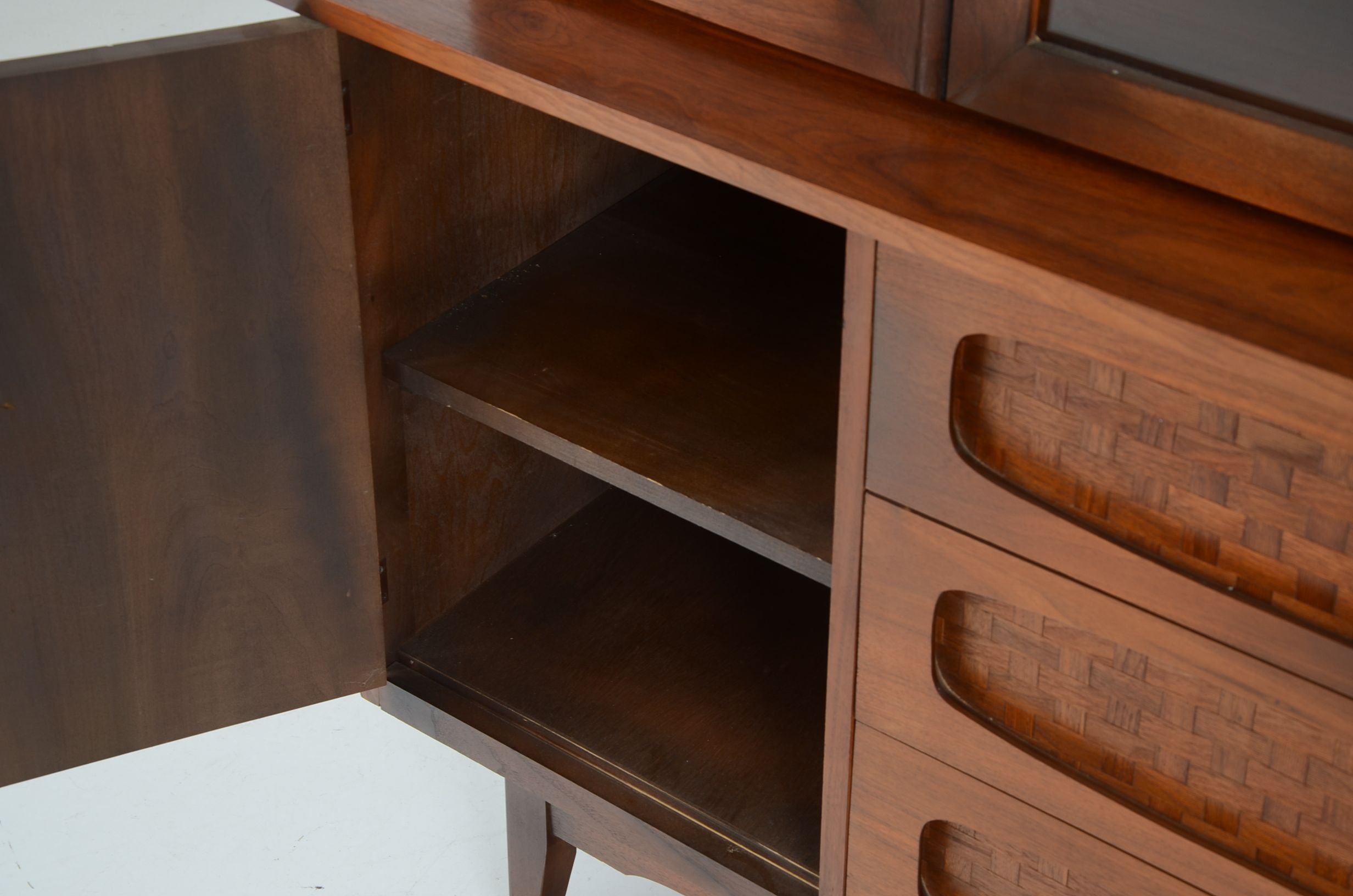 Danish Modern Teak Buffet with Hutch