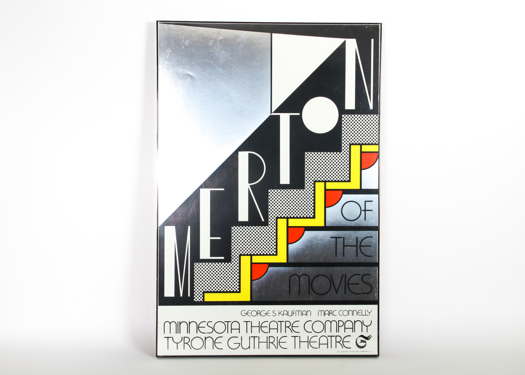 "Merton Of The Movies" Poster by Roy Lichtenstein