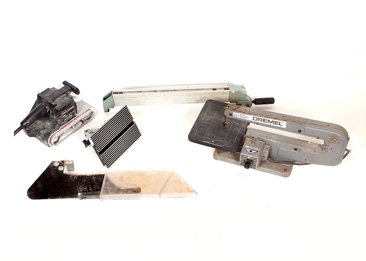 Dremel Scroll Saw and Craftsman Belt Sander