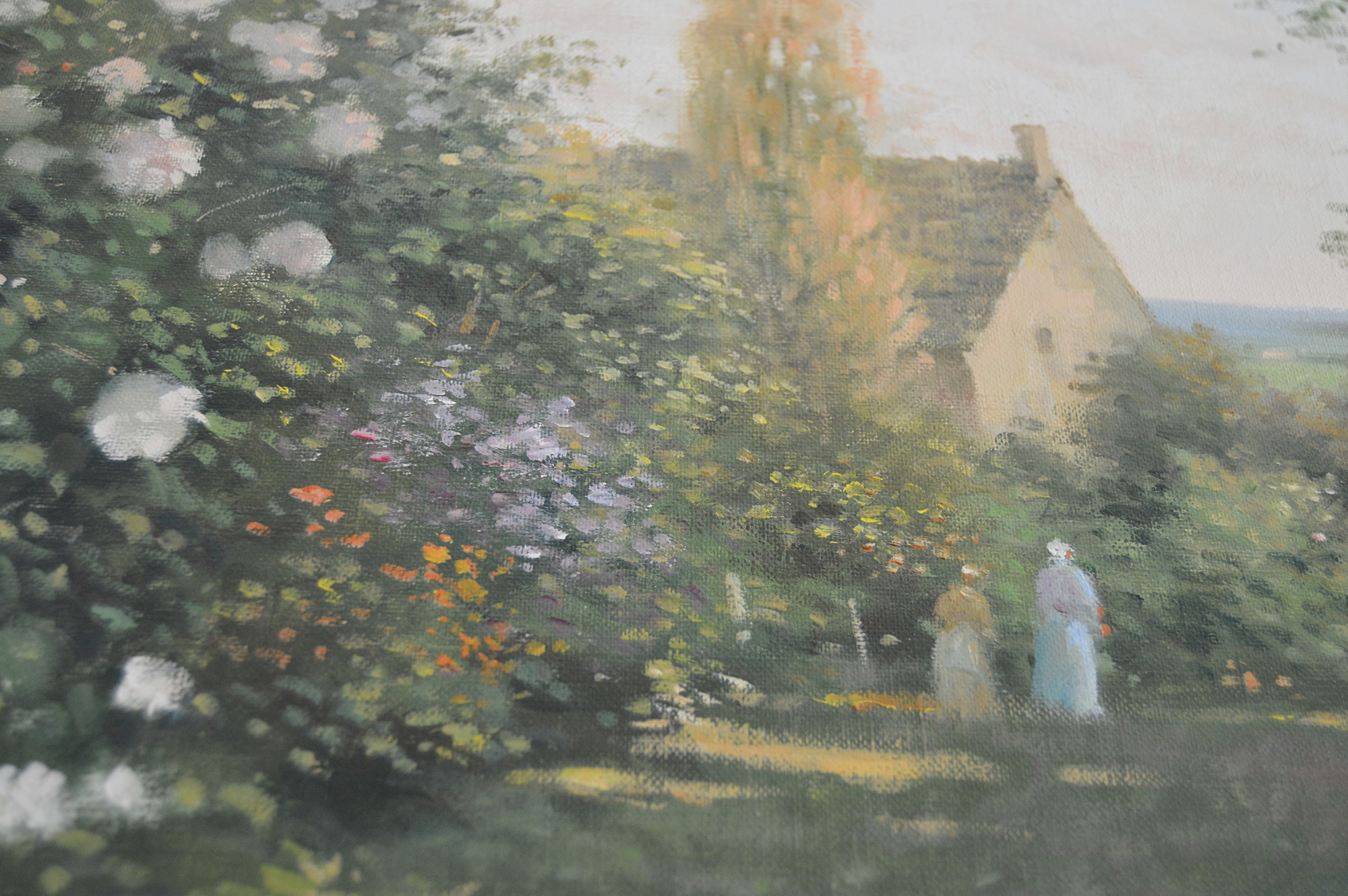 Original Signed David Garcia Landscape Oil On Canvas