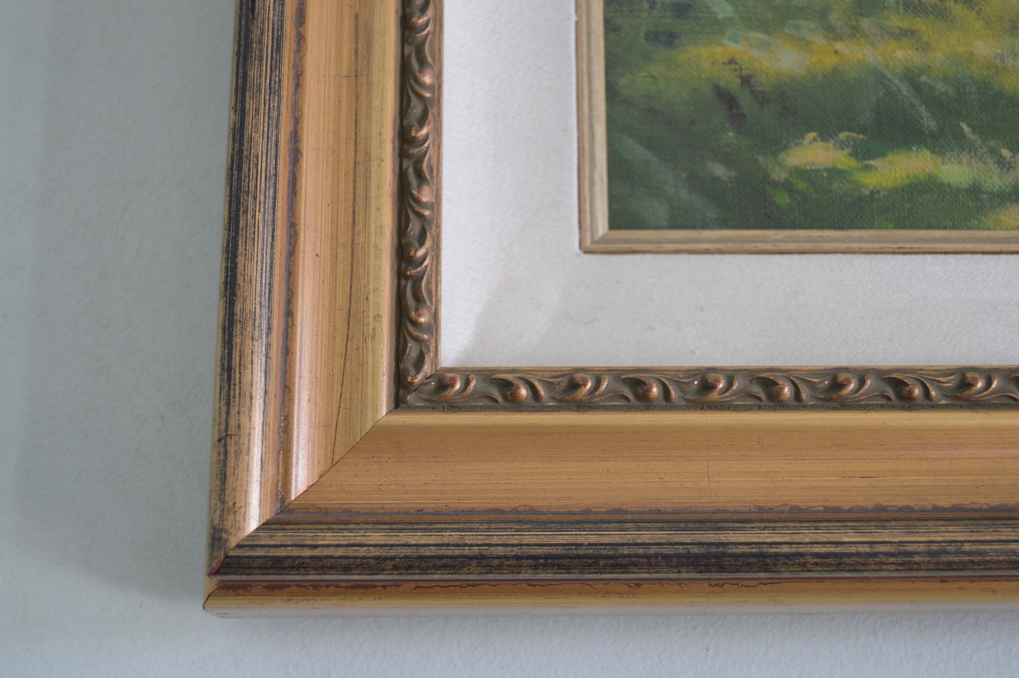 Original Signed David Garcia Landscape Oil On Canvas