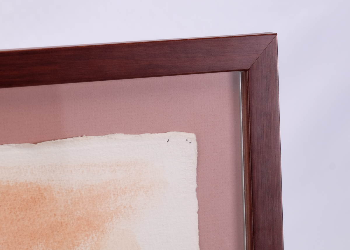 Oil Pastel and Watercolor Portrait of Man